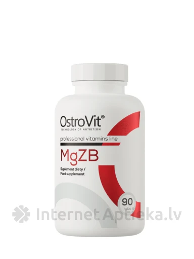 OstroVit MgZn tabletes, 90 gb. | internetaptieka.lv