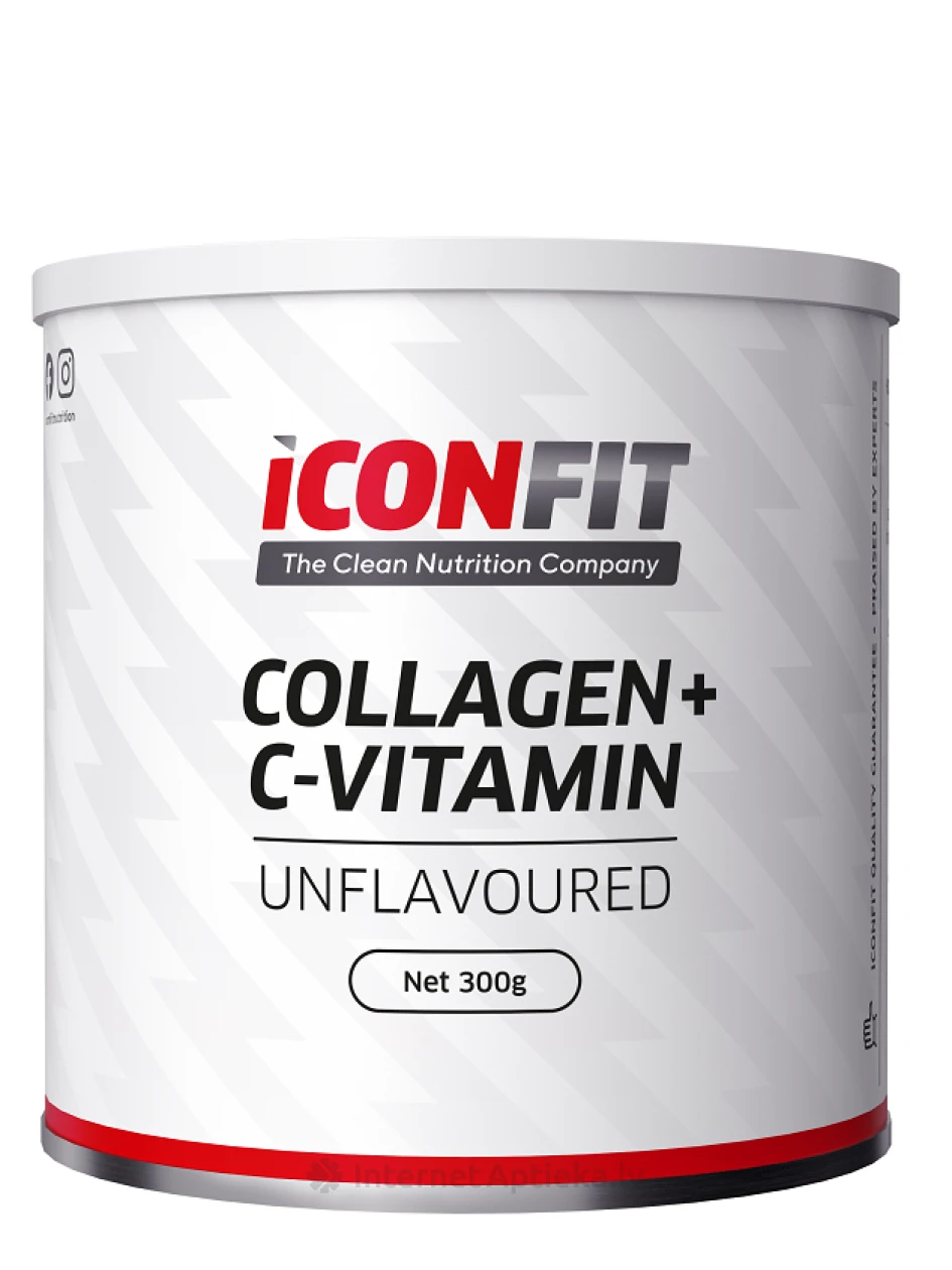 ICONFIT Collagen + Vitamin C pulveris, 300 g | internetaptieka.lv