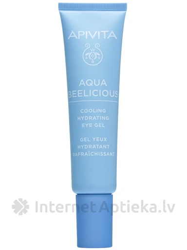 APIVITA AQUA BEELICIOUS värskendav ja niisutav silmageel, 15 ml | internetaptieka.lv