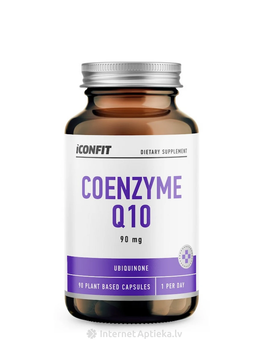 ICONFIT Q10 Coenzyme 90mg, 90 капсул | internetaptieka.lv