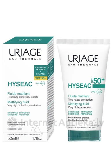 URIAGE Hyseac fluīds SPF50+, 50 ml | internetaptieka.lv
