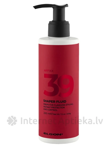 ELGON AFFIXX juuksehooldusvedelik 39 SHAPER FLUID, 200 ml | internetaptieka.lv