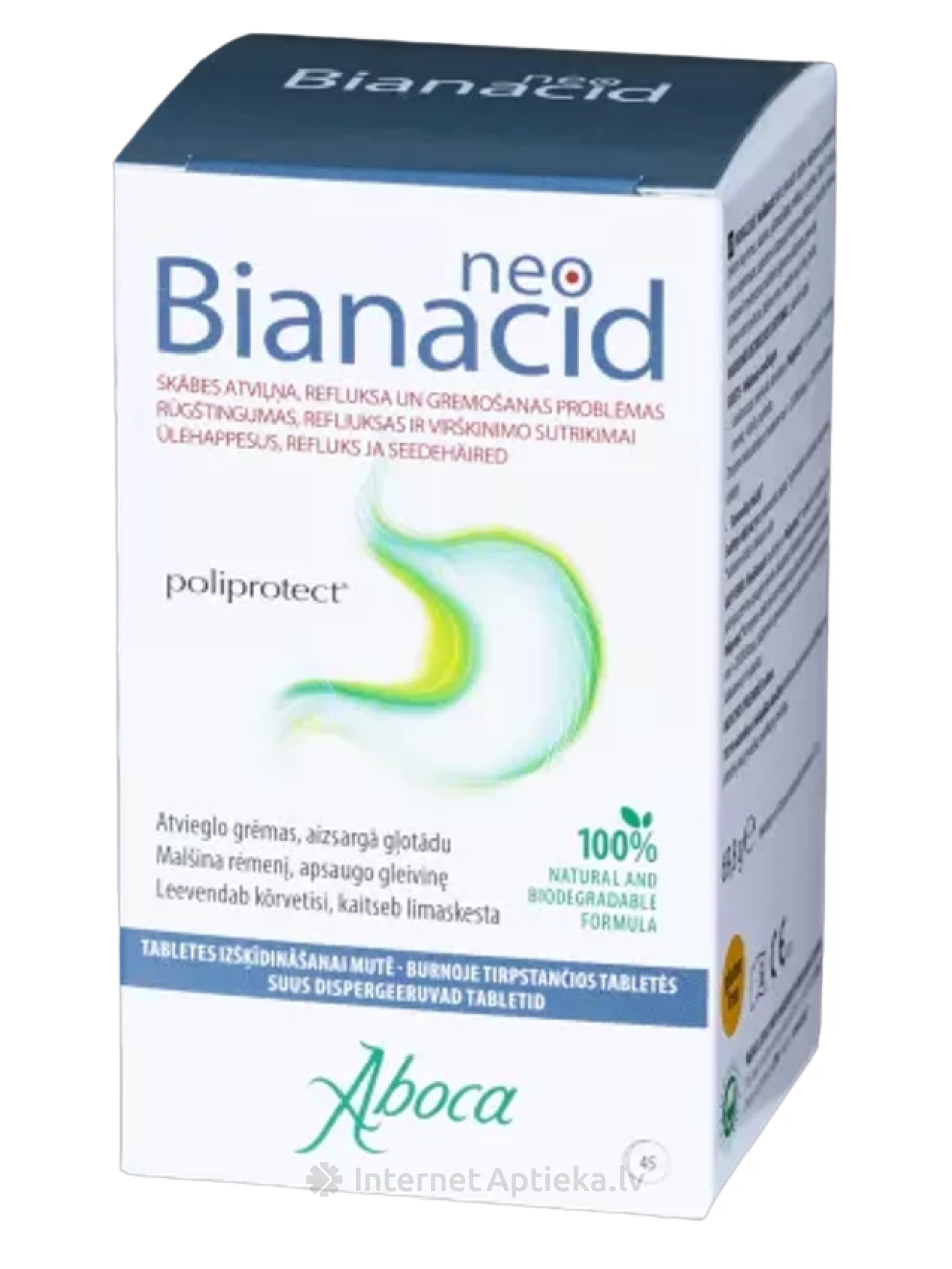 Neobiacid Adult, 45 tabletes | internetaptieka.lv