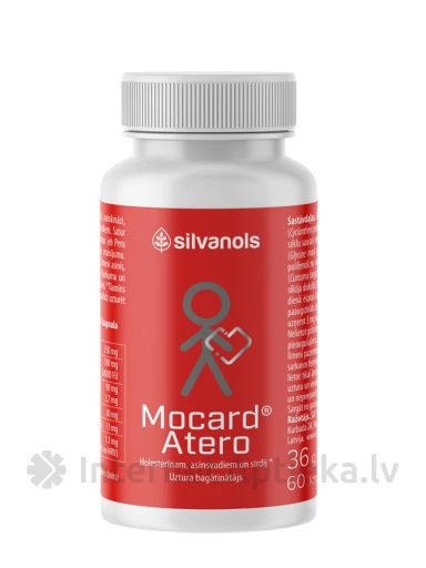 MOCARD ATERO, 60 kapsulas | internetaptieka.lv