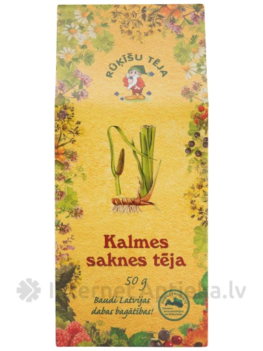 Чай из корня аир Rūķīšu Tēja, 50 г | internetaptieka.lv