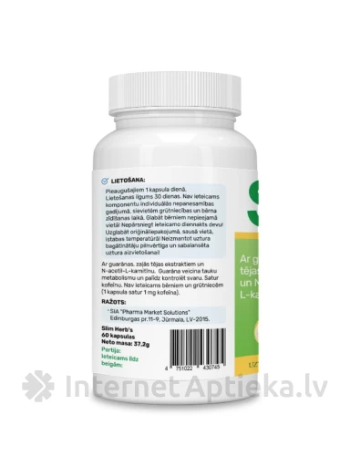 Slim kapslid, 60 tk. | internetaptieka.lv