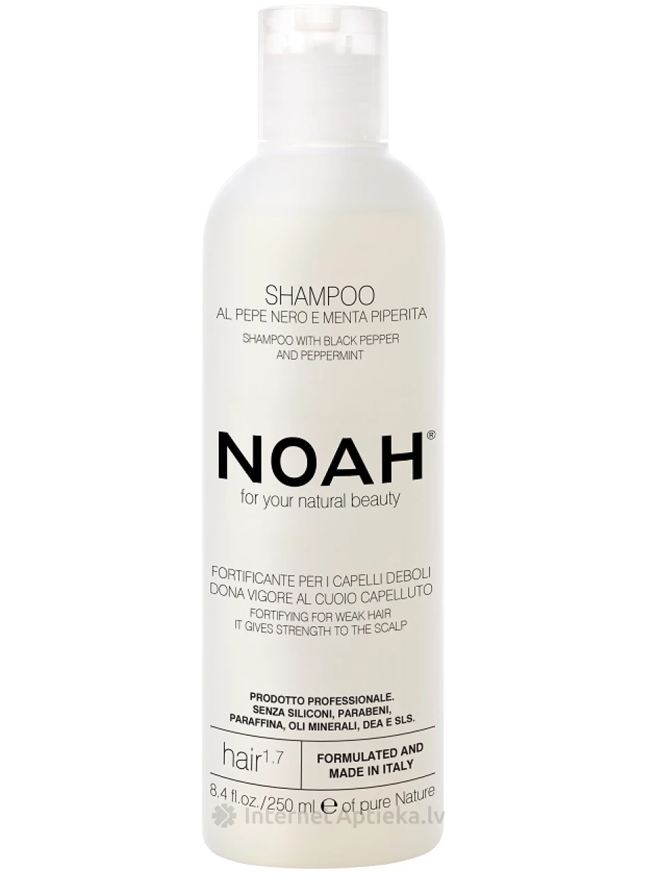 NOAH Шампунь для ослабленных волос и кожи головы, 250 мл | internetaptieka.lv