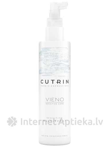 CUTRIN VIENO Sensitive daudzfunkcionālais veidošanas sprejs, 200 ml | internetaptieka.lv