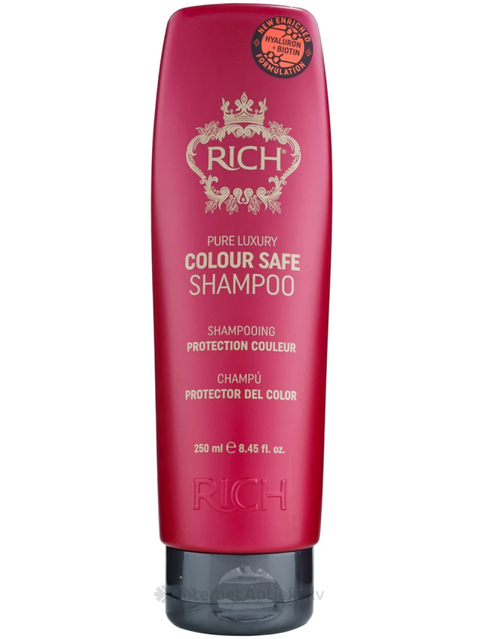 RICH Pure Luxury šampūns krāsotiem matiem, 250 ml | internetaptieka.lv