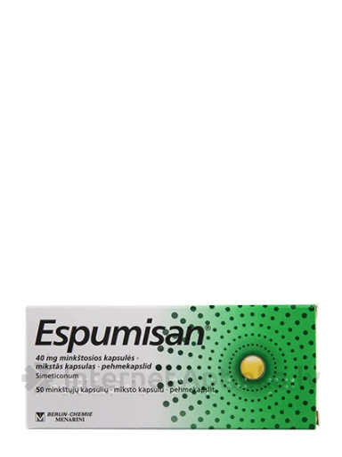 Espumisan 40 mg, 50 kapslit | internetaptieka.lv
