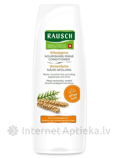 Rausch Питательный кондиционер-ополаскиватель с экстрактом зародышей пшеницы, 200 мл | internetaptieka.lv