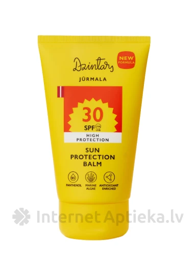 Dzintars Päikesekaitse palsam sära Jūrmala SPF 30 UVA+UVB, 100 ml | internetaptieka.lv