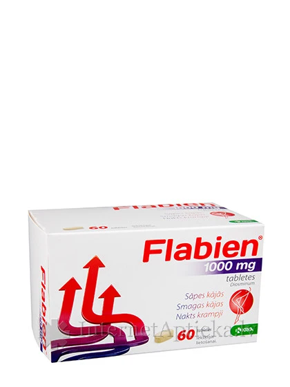 Flabien 1000mg, 60 tabletes - InternetAptieka.lv