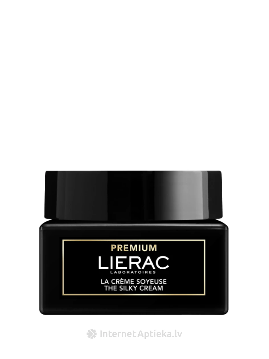 LIERAC PREMIUM SILKY pretnovecošanās krēms normālai un kombinētai sejas ādai, 50 ml | internetaptieka.lv
