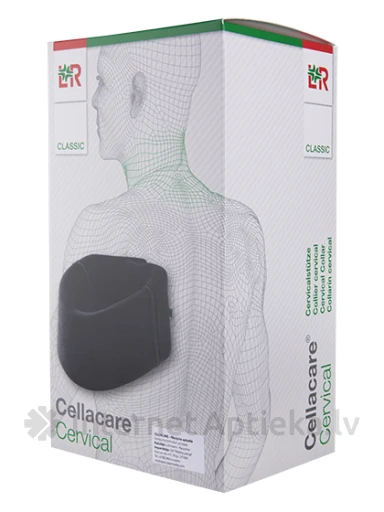 Imobilizācijas apkakle mīkstā melna 7. 5 cm, 2 izmērs, 1 gb. | internetaptieka.lv