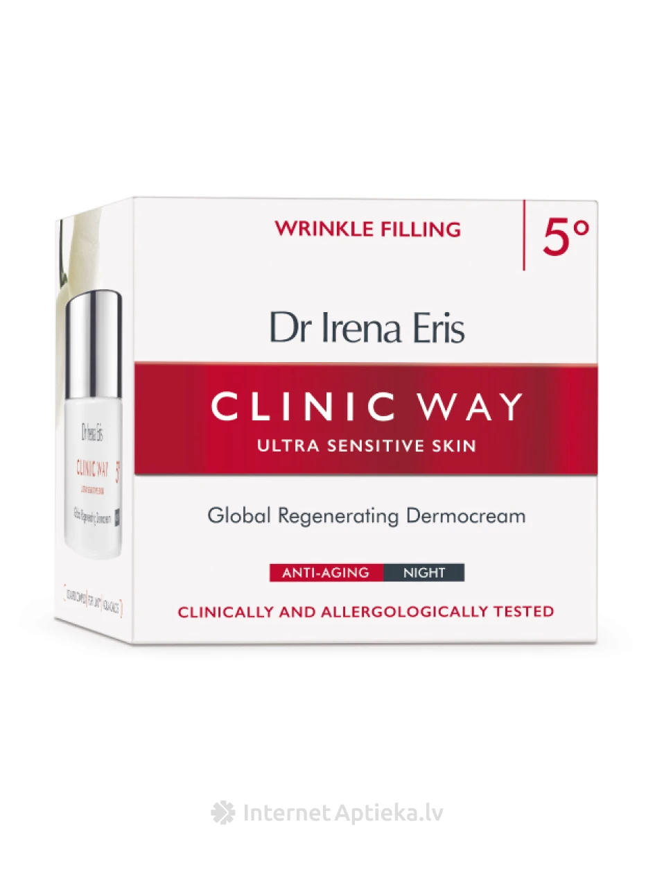 Clinic Way 5 Lipid Filling näo- ja silmaümbruskreem, 50 ml | internetaptieka.lv