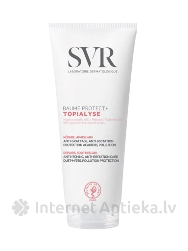 SVR Topialyse Интенсивный бальзам для раздраженной кожи, 200 мл | internetaptieka.lv