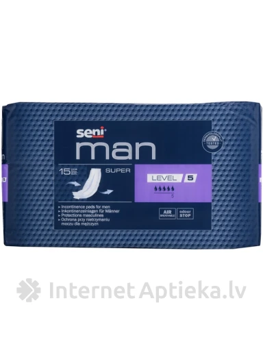 Seni Man Super, tase 5 lisad, 15 tk. | internetaptieka.lv