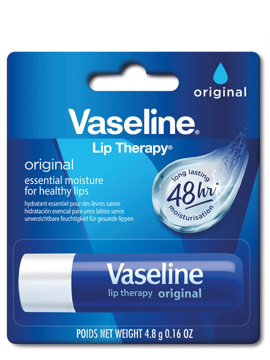 VASELINE Бальзам для губ original, 4.8 г | internetaptieka.lv