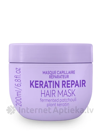 ECOFORIA Keratin Repair keratiini taastav juuksemask, 200 ml | internetaptieka.lv