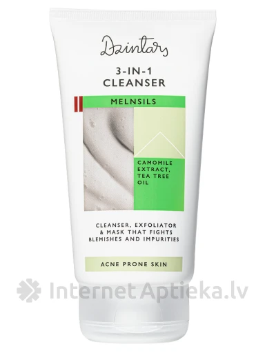 Dzintars 3-in-1 puhastusvahend Melnsils, 150 ml | internetaptieka.lv