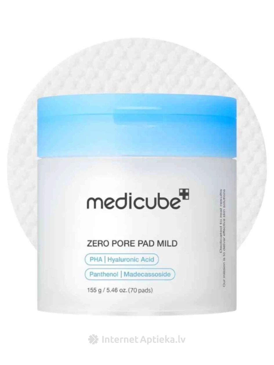 Medicube Zero Pore Pads Mild puhastuspadjad, 70 GB | internetaptieka.lv