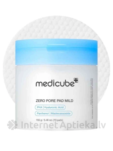 Medicube Zero Pore Pads Mild puhastuspadjad, 70 GB | internetaptieka.lv