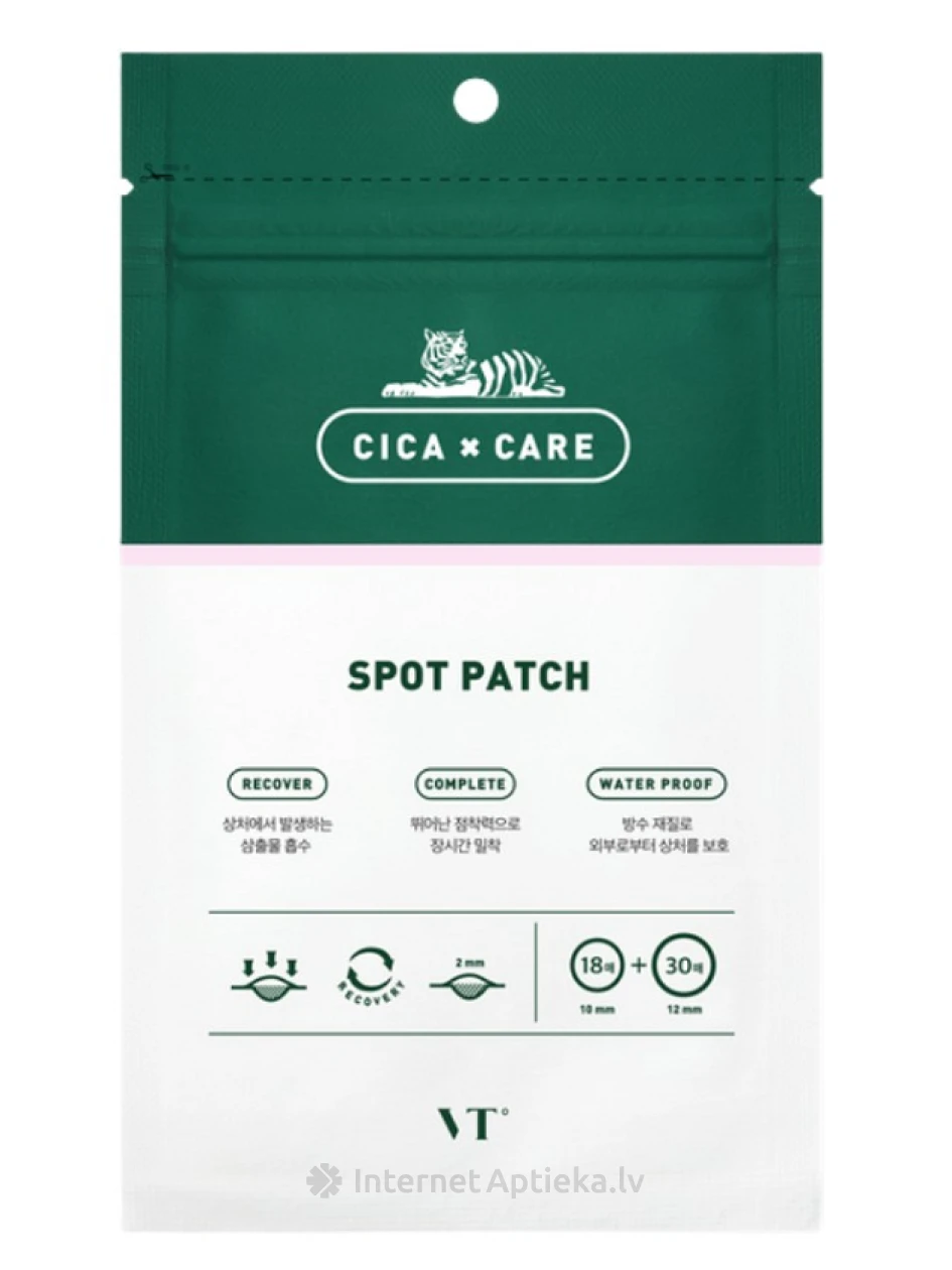 VT Cosmetics SPOT PATCH пластыри от прыщей, 48 шт. | internetaptieka.lv