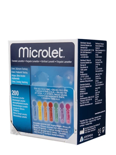 Microlet Lancetes, 200 gb. | internetaptieka.lv