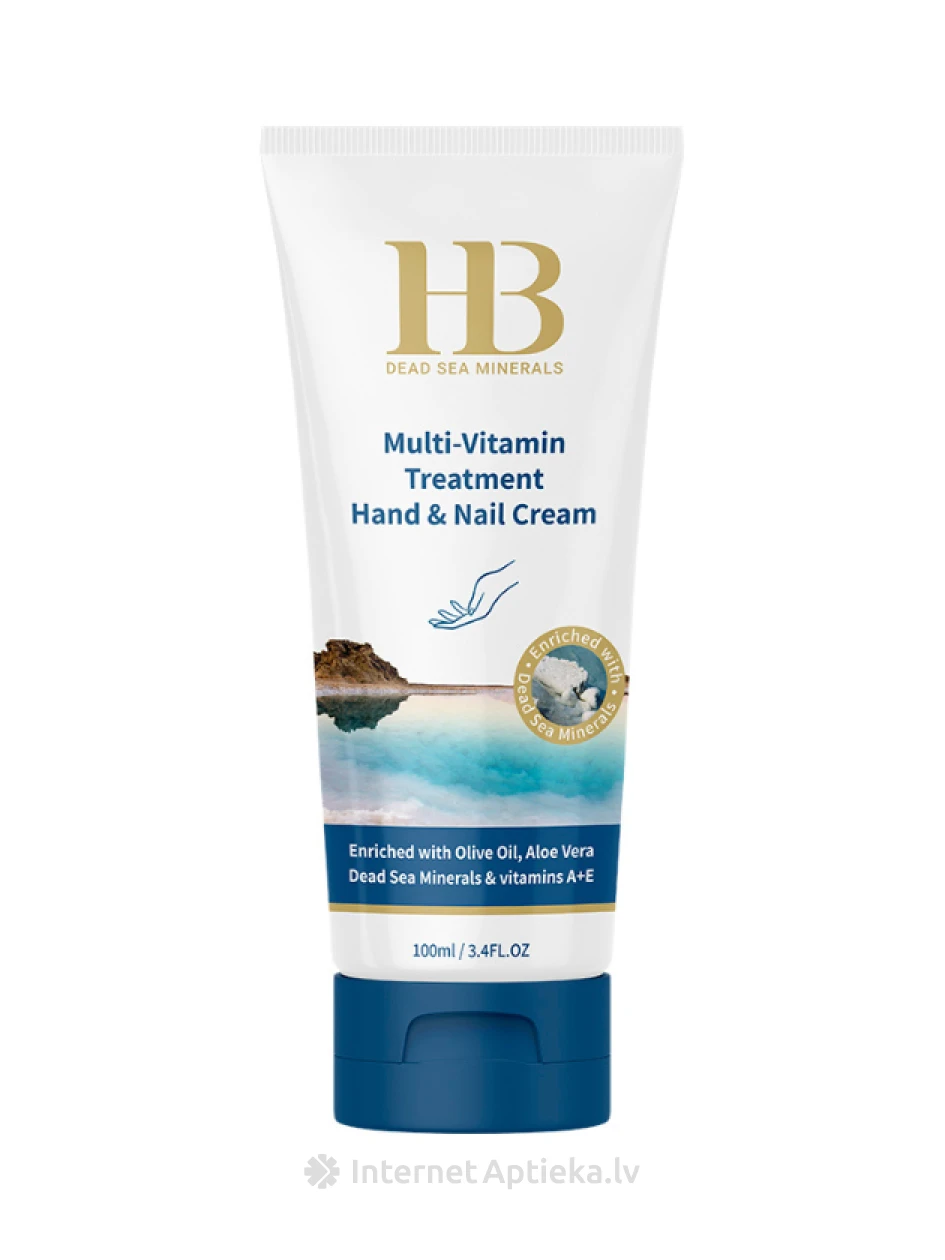 H&B Multivitaminu krēms rokām un nagiem, 100 ml | internetaptieka.lv