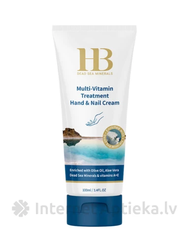 H&B Multivitaminu krēms rokām un nagiem, 100 ml | internetaptieka.lv