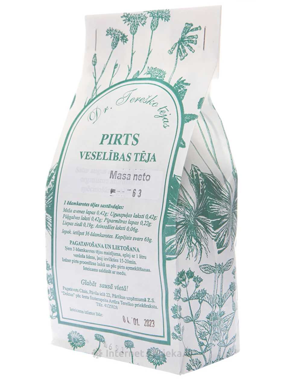 Dr.Tereško Банный чай, 82 г | internetaptieka.lv