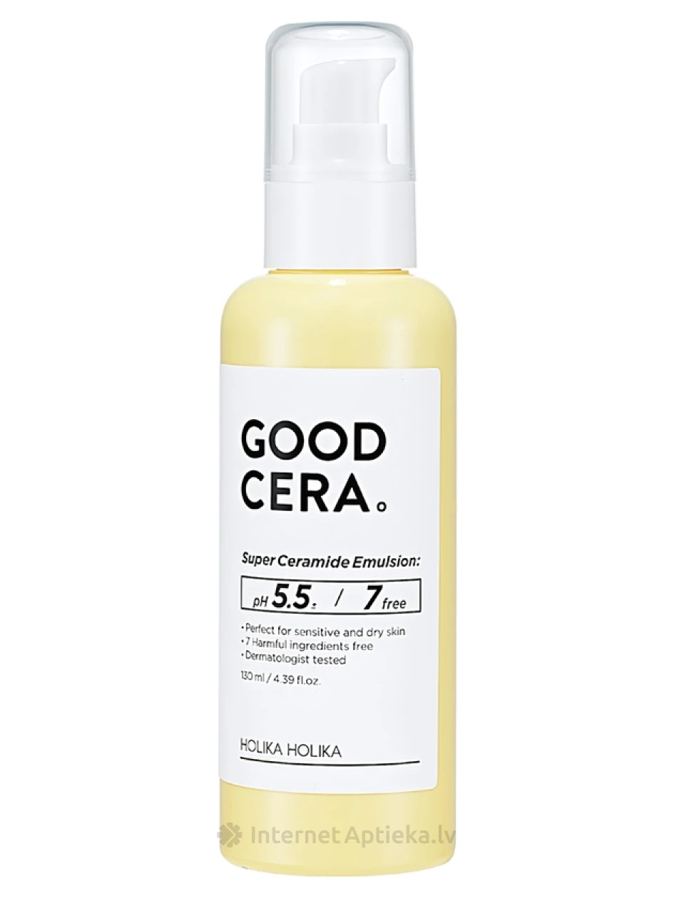 Holika Holika Good Cera Super Ceramide Emulsija, 130 ml | internetaptieka.lv