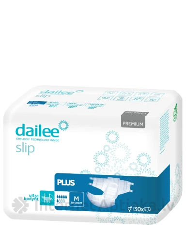 Dailee Slip Premium plus подгузники M размер, 30 шт. | internetaptieka.lv