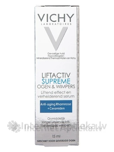 Vichy Liftactiv Serum 10 Eyes & Lashes сыворотка для глаз и ресниц, 15 мл | internetaptieka.lv