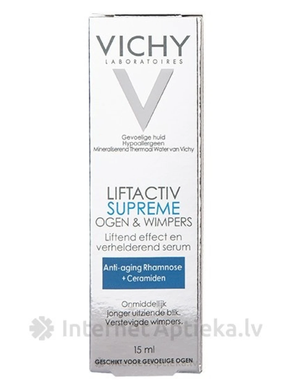 Vichy Liftactiv Serum 10 Eyes & Lashes сыворотка для глаз и ресниц, 15 мл | internetaptieka.lv