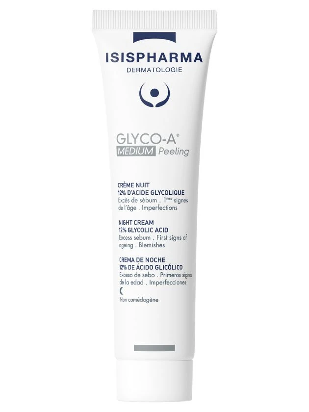 ISISPHARMA Glyco-A Medium Peeling Night pīlings, 30ml