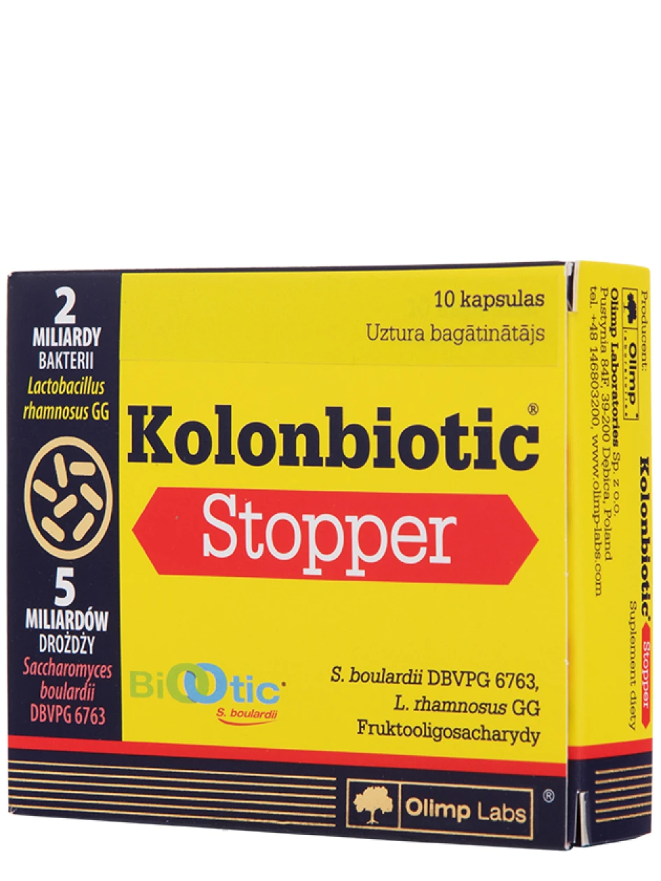 Olimp Lab Kolonbiotic Stopper, 10 kapsulas | internetaptieka.lv