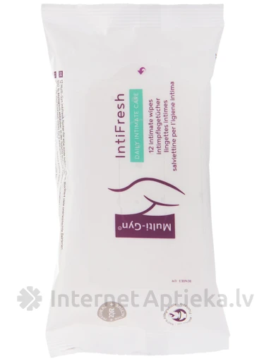 Multi-Gyn Intifresh, niisked salvrätikud, 12 tk. | internetaptieka.lv