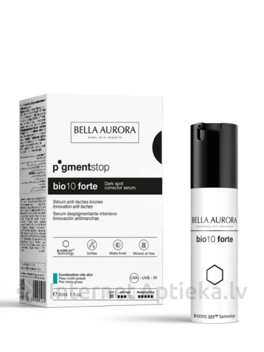 Bella Aurora Bio10 Forte Serums pret tumšiem plankumiem, 30 ml | internetaptieka.lv