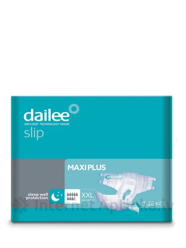DAILEE Slip Maxi Plus XXL подгузники, 28 шт. | internetaptieka.lv