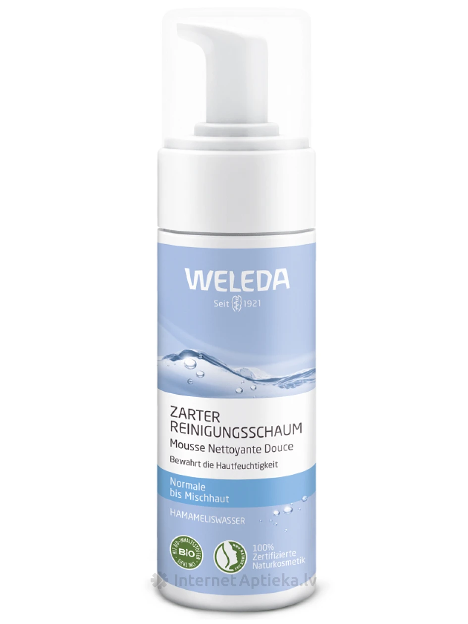 Weleda maigi attīrošas putas sejas tīrīšanai, 150 ml | internetaptieka.lv