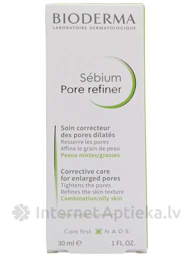 Bioderma Sébium Pore Refiner krēms paplašinātām porām, 30 ml | internetaptieka.lv