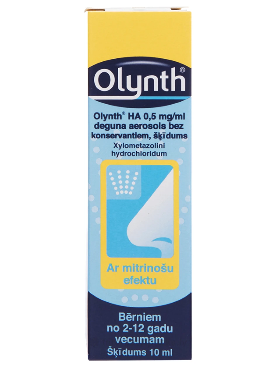 Olynth HA deguna aerosols bērniem, 10 ml | internetaptieka.lv