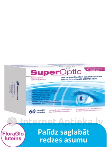 SuperOptic, 60 kapsulas | internetaptieka.lv