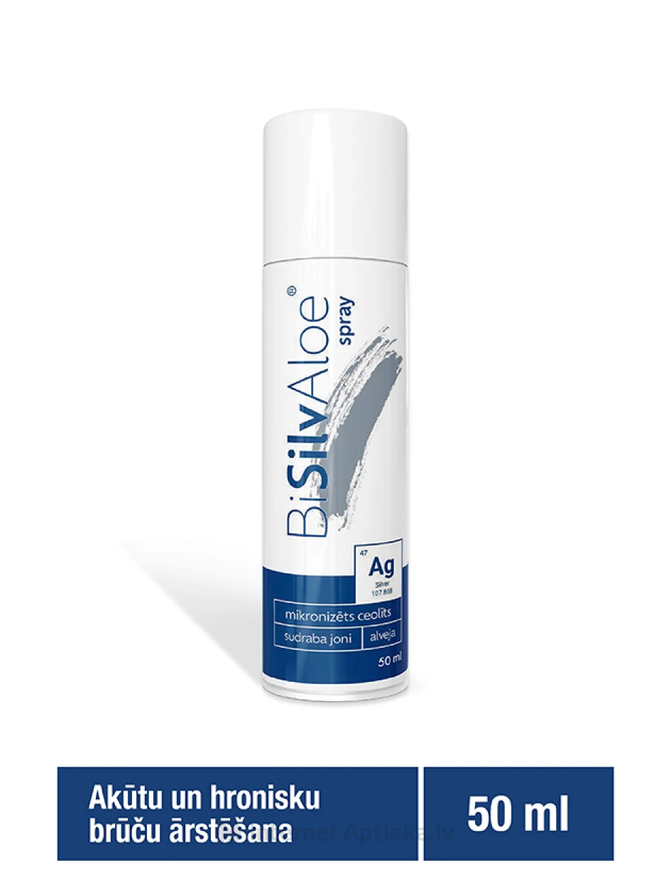 BiSilvAloe Спрей, 50 мл | internetaptieka.lv