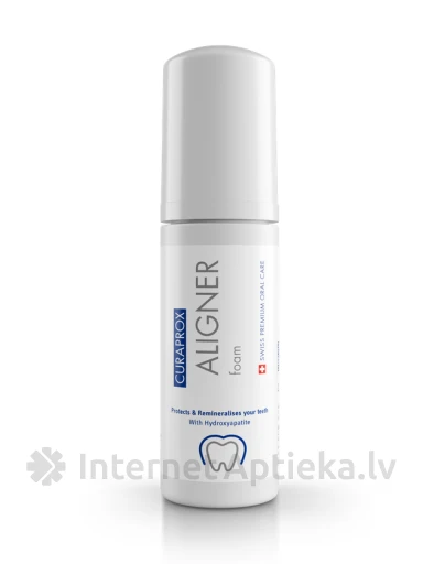 Curaprox Aligner пена, 40 мл | internetaptieka.lv