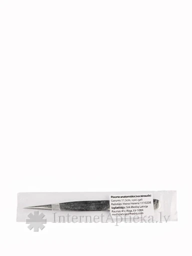Pincete ar asiem galiem 11.5 cm, 1 gb. | internetaptieka.lv