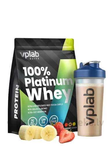 VPLab сывороточный протеин Strawberry-Banana, 750 г | internetaptieka.lv