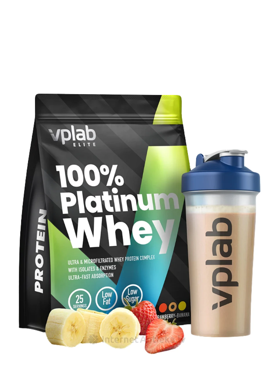 VPLab сывороточный протеин Strawberry-Banana, 750 г | internetaptieka.lv